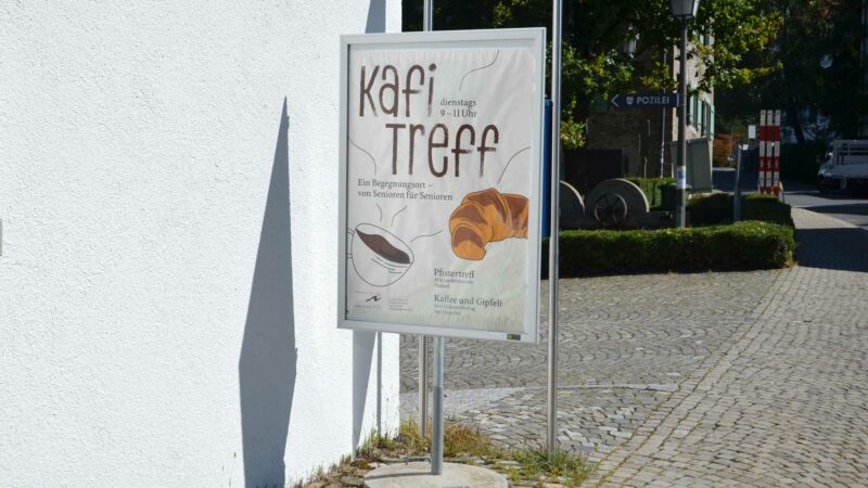 Plakat «Kafi Treff»
